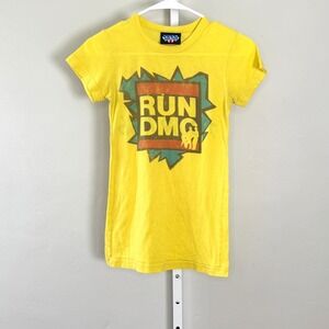 Junk Food Run DMC's 1986 Raising Hell Tour T-Shirt Vintage Rap‎ Tee Hip Hop XS